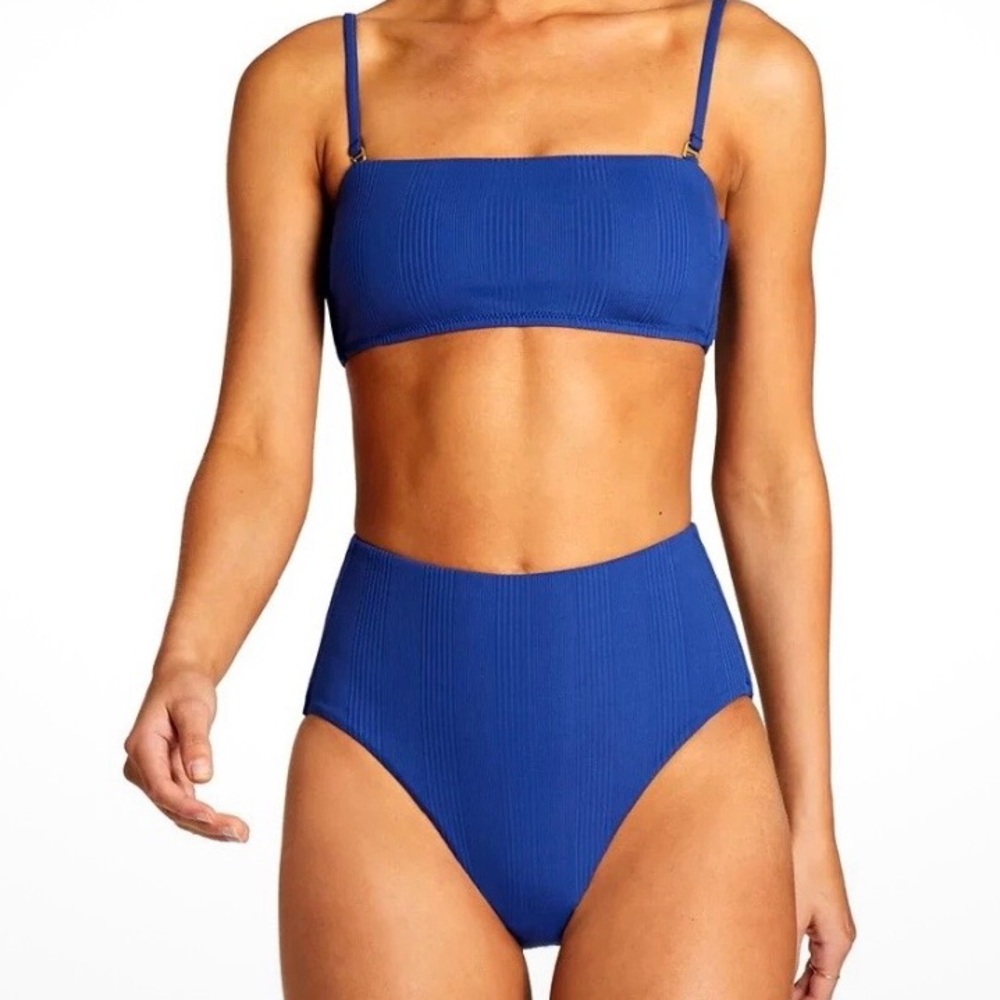 Vitamin A Barcelona Bikini Bottom- Sapohire
